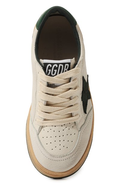 Кожаные кеды ball star GOLDEN GOOSE DELUXE BRAND, арт. GYF00439.F004827, фото 4