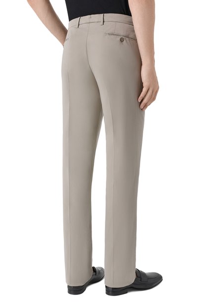 Брюки из хлопка и шелка MARCO PESCAROLO, арт. SLIM80/5300, фото 4