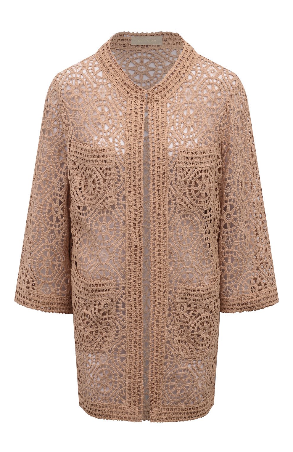 Хлопковый кардиган ELIE SAAB, арт. J0039N, фото 1