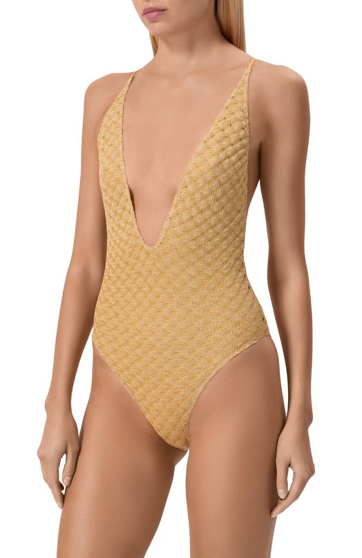 Слитный купальник Missoni MC22SP03/BR014R Бежевый  MC22SP03/BR014R Фото 2