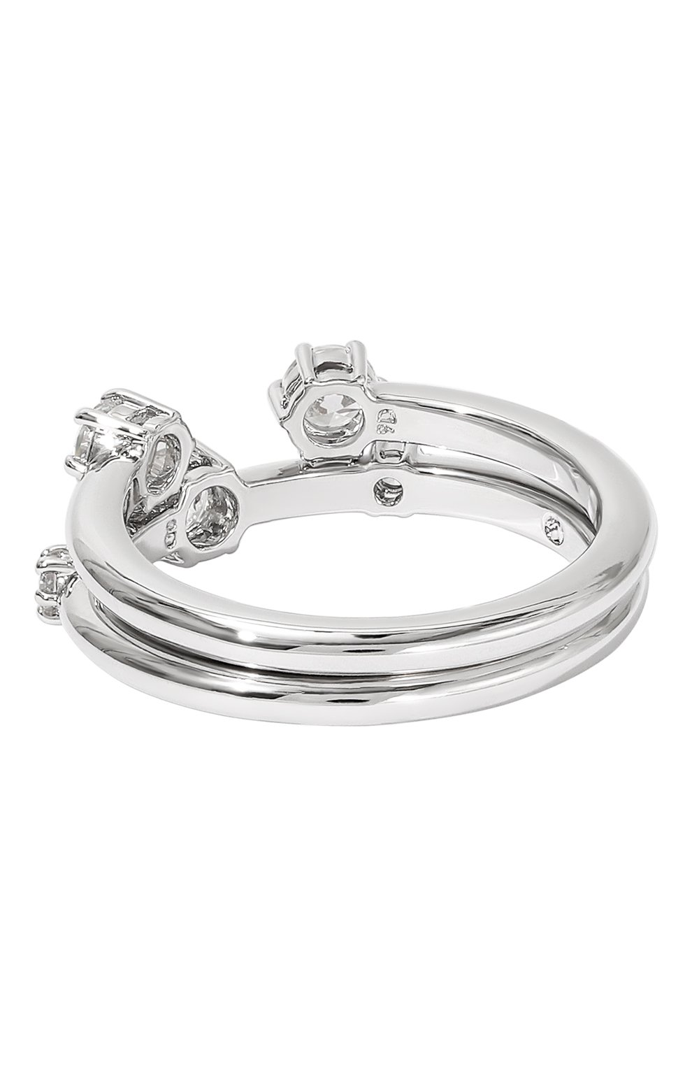 Комплект из двух колец constella SWAROVSKI серебряного цвета по цене 19850 руб., арт. 5640960, фото 2 Комплект из двух колец constella SWAROVSKI, арт. 5640960, фото 2