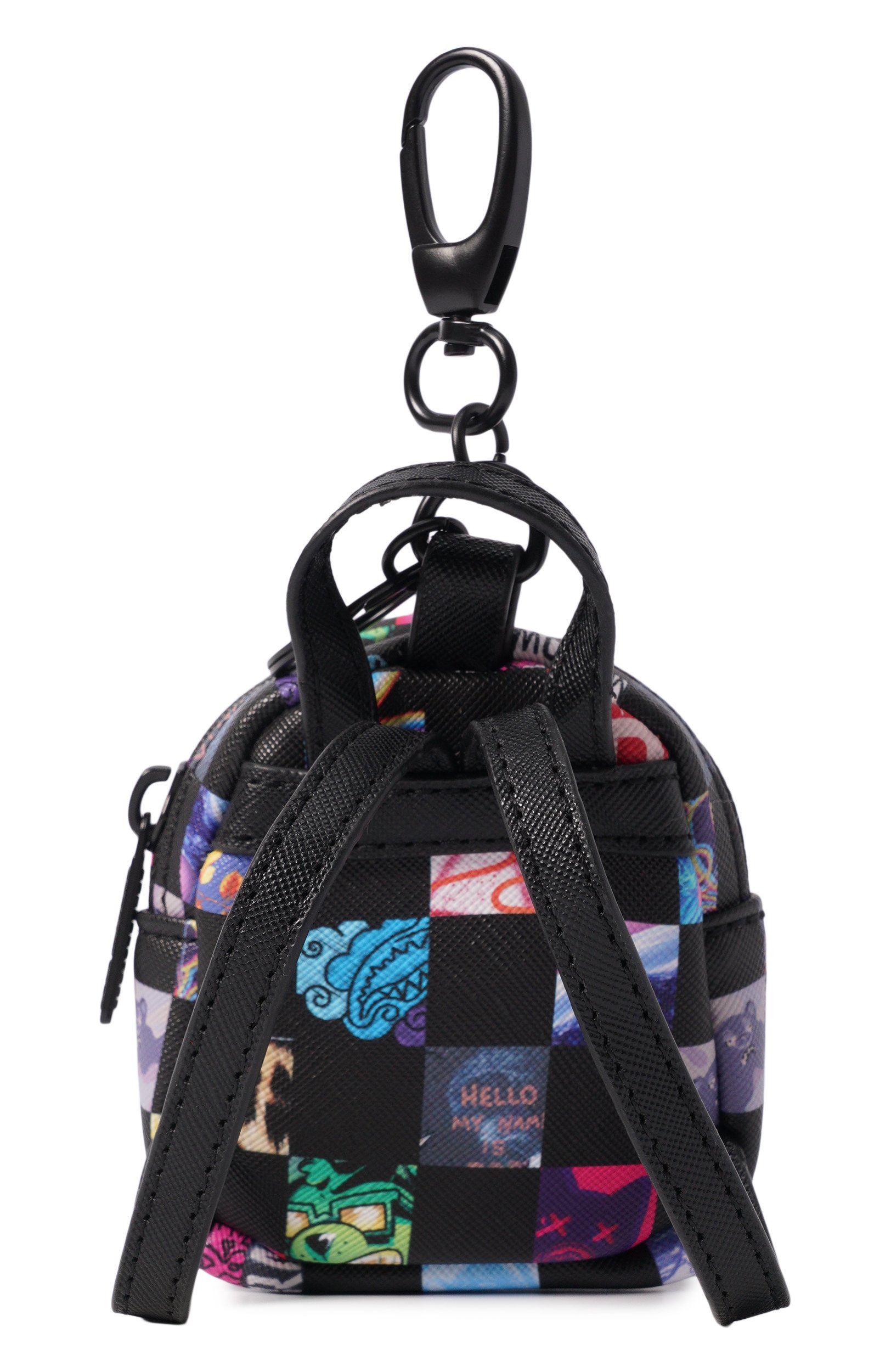 Ключница SPRAYGROUND, арт. 910K9442NSZ/CRAZY CHECK BACKPACK KEYCHAIN, фото 2