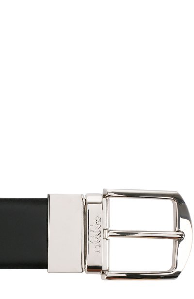 Кожаный ремень с металлической пряжкой CANALI черного цвета по цене 22050 руб., арт. KA00036/50, фото 3 Кожаный ремень с металлической пряжкой CANALI, арт. KA00036/50, фото 3