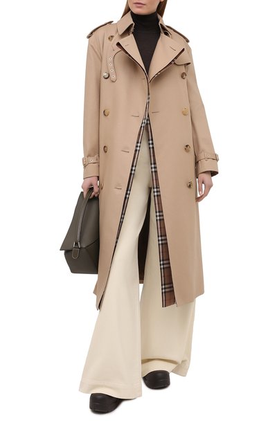 Хлопковый тренч BURBERRY, арт. 4566065, фото 2