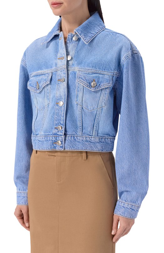 Джинсовая куртка HUGO 50557043 Голубой  50557043 Фото 3