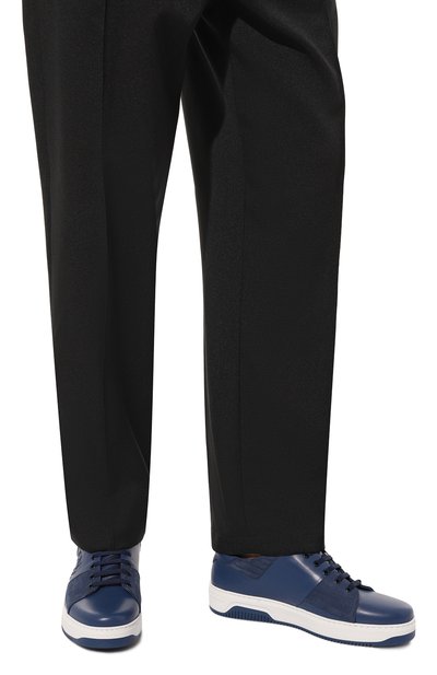 Кожаные кеды ZILLI, арт. MDZ-TT220-DM018/001X, фото 3