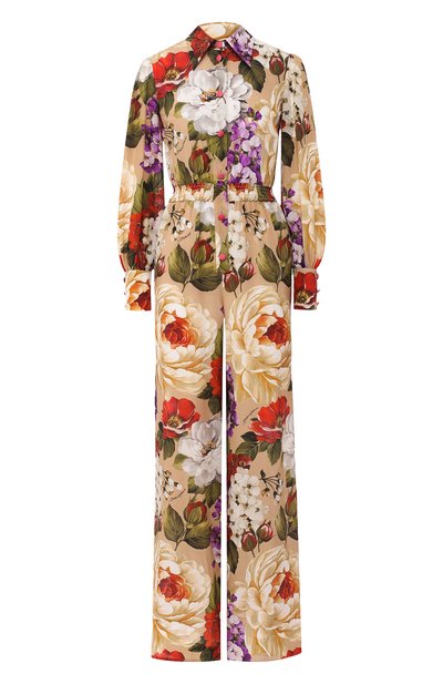 Шелковый комбинезон DOLCE & GABBANA, арт. F6H4LT/IS1A0, фото 1