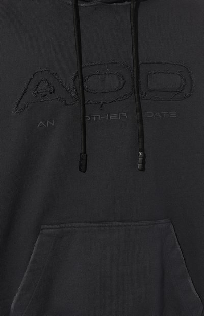 Хлопковое худи AN OTHER DATE, арт. F40DMAHS084, фото 5