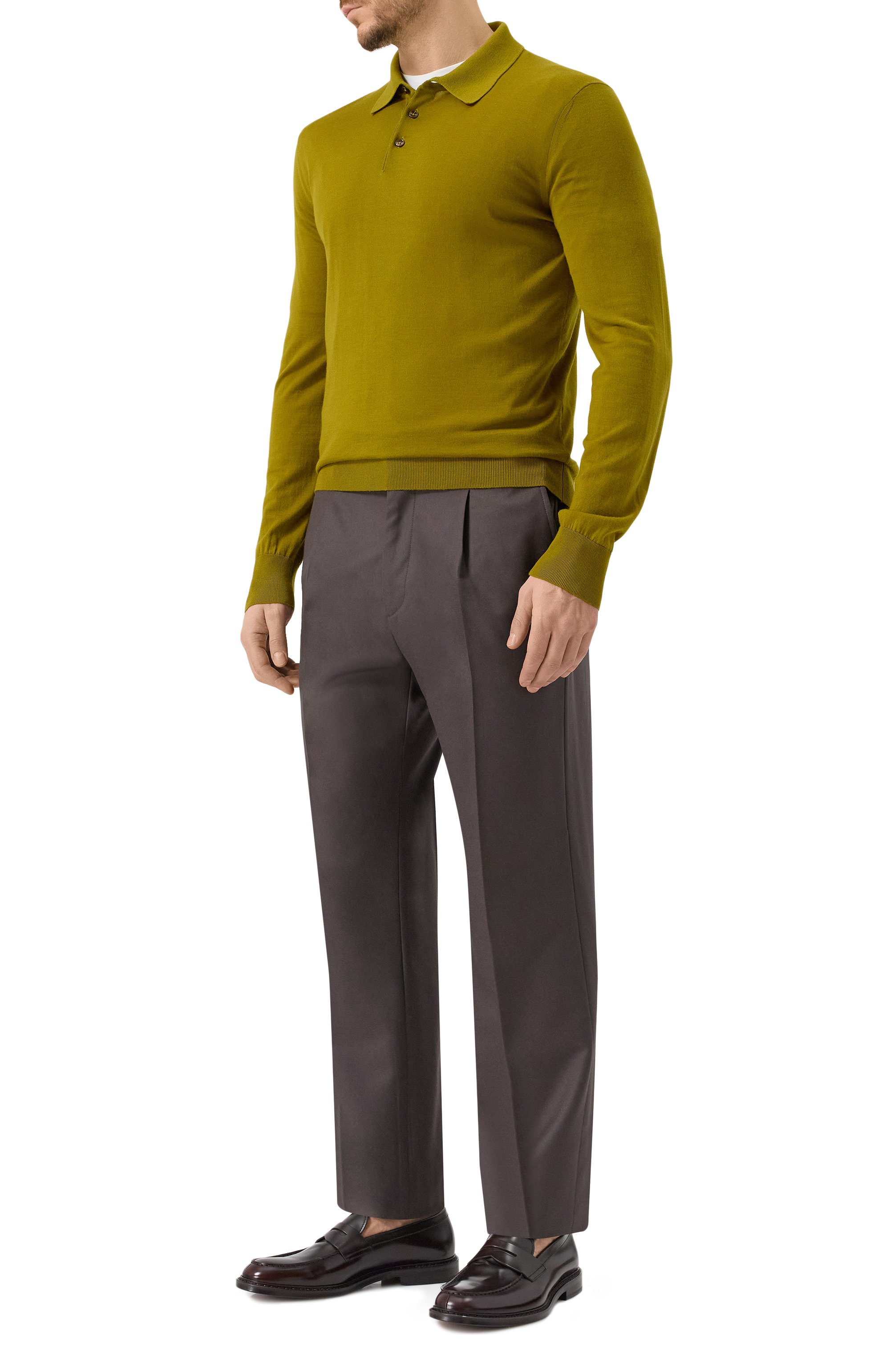 Кожаные пенни-лоферы DOUCAL'S, арт. DU2405PH0EUY007T, фото 2