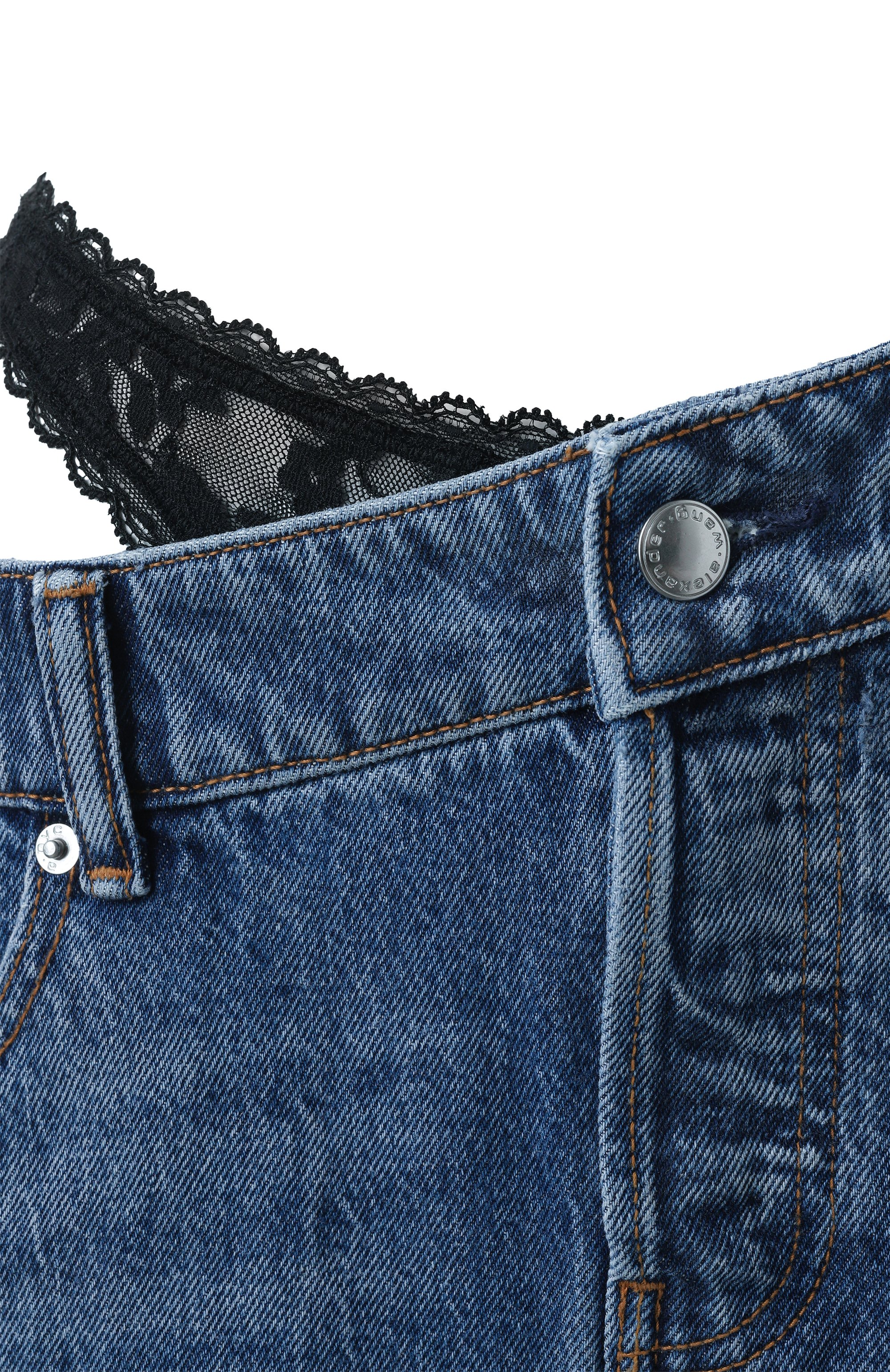 Джинсовая юбка ALEXANDER WANG, арт. 4DC1255614, фото 6