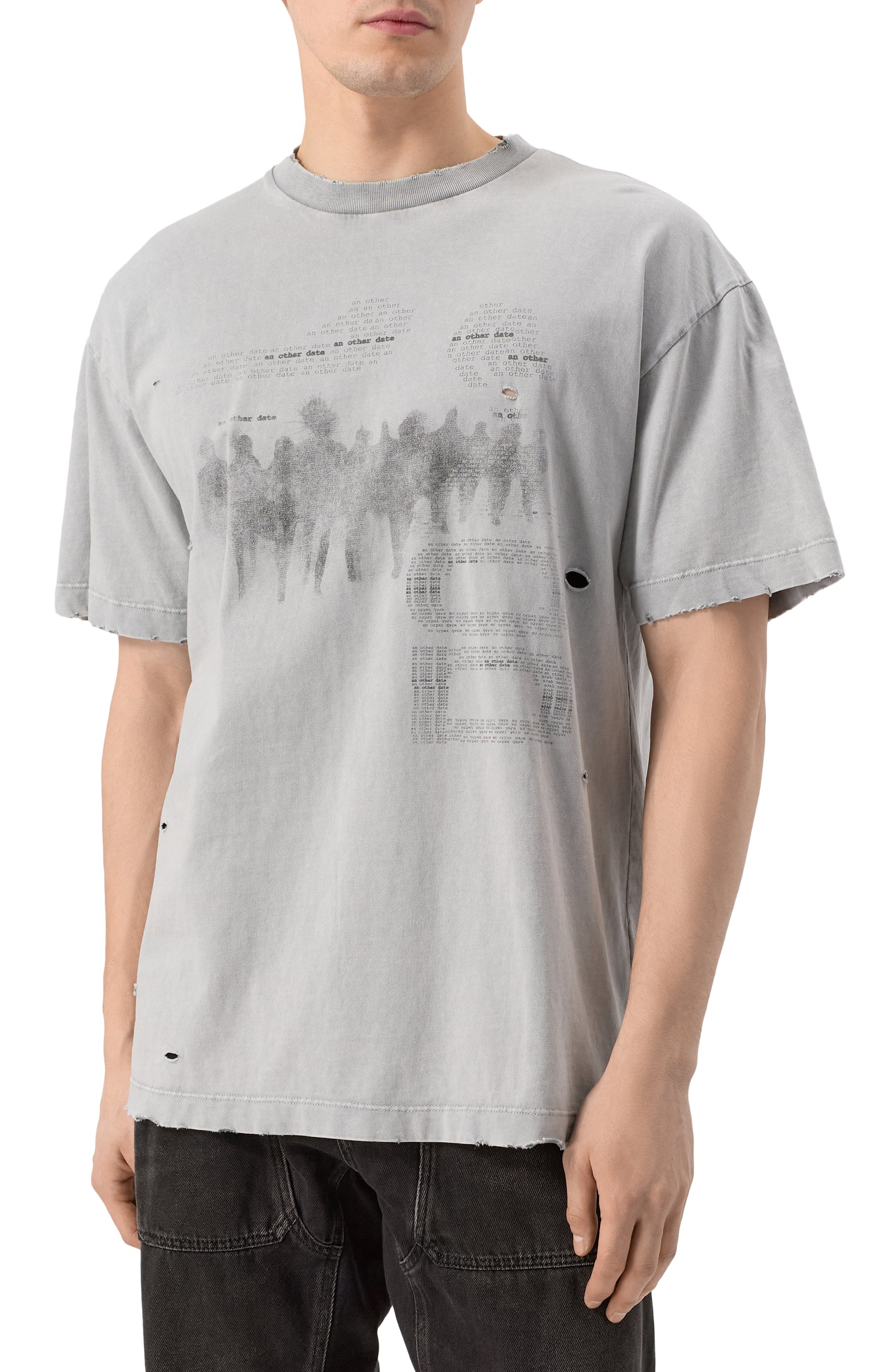 Хлопковая футболка AN OTHER DATE, арт. S25MA0DTH154, фото 3
