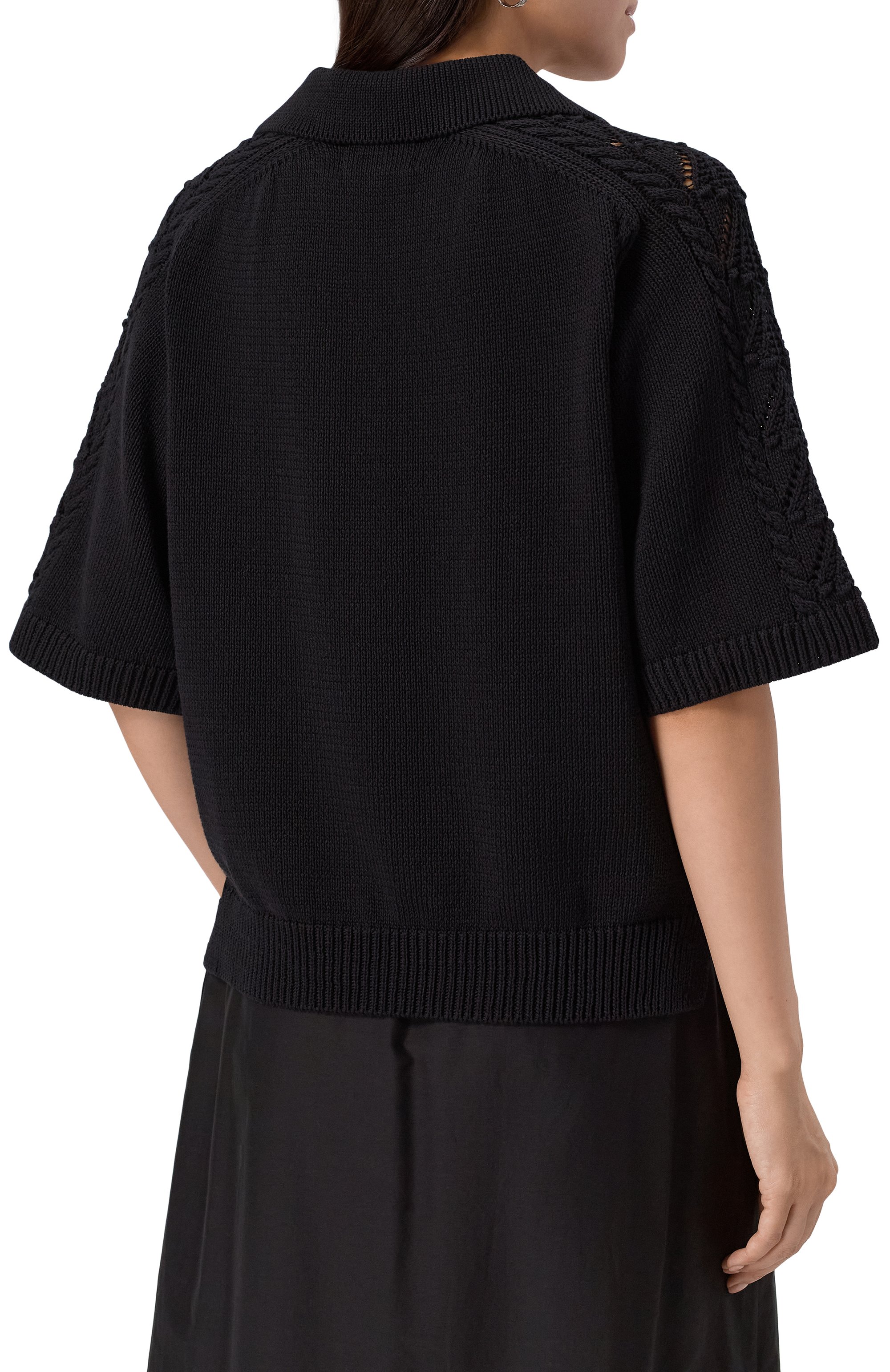 Хлопковое поло LOULOU DE SAISON, арт. KINA, фото 4