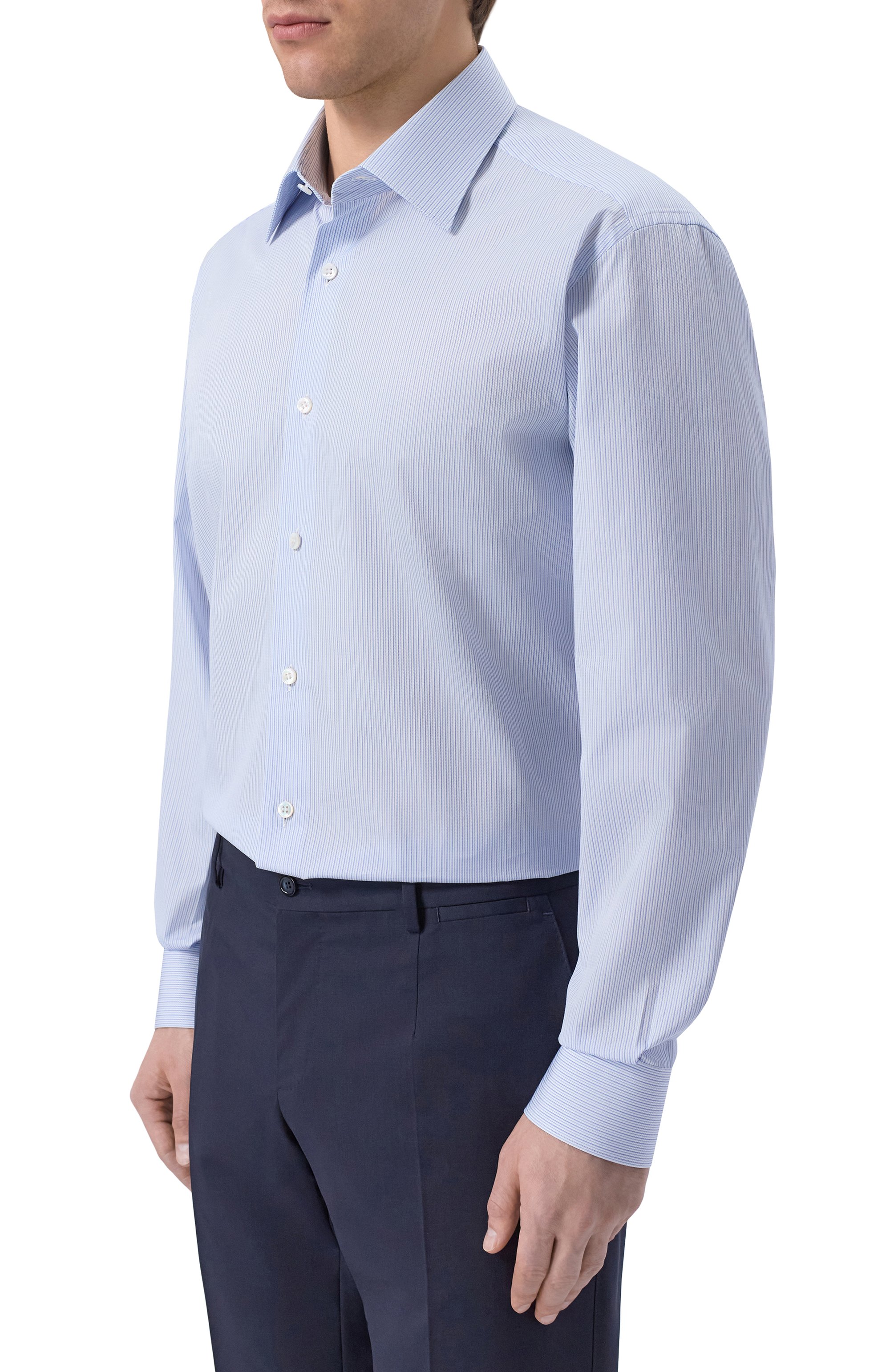 Хлопковая сорочка BRIONI, арт. RCB40L/PD04V, фото 3