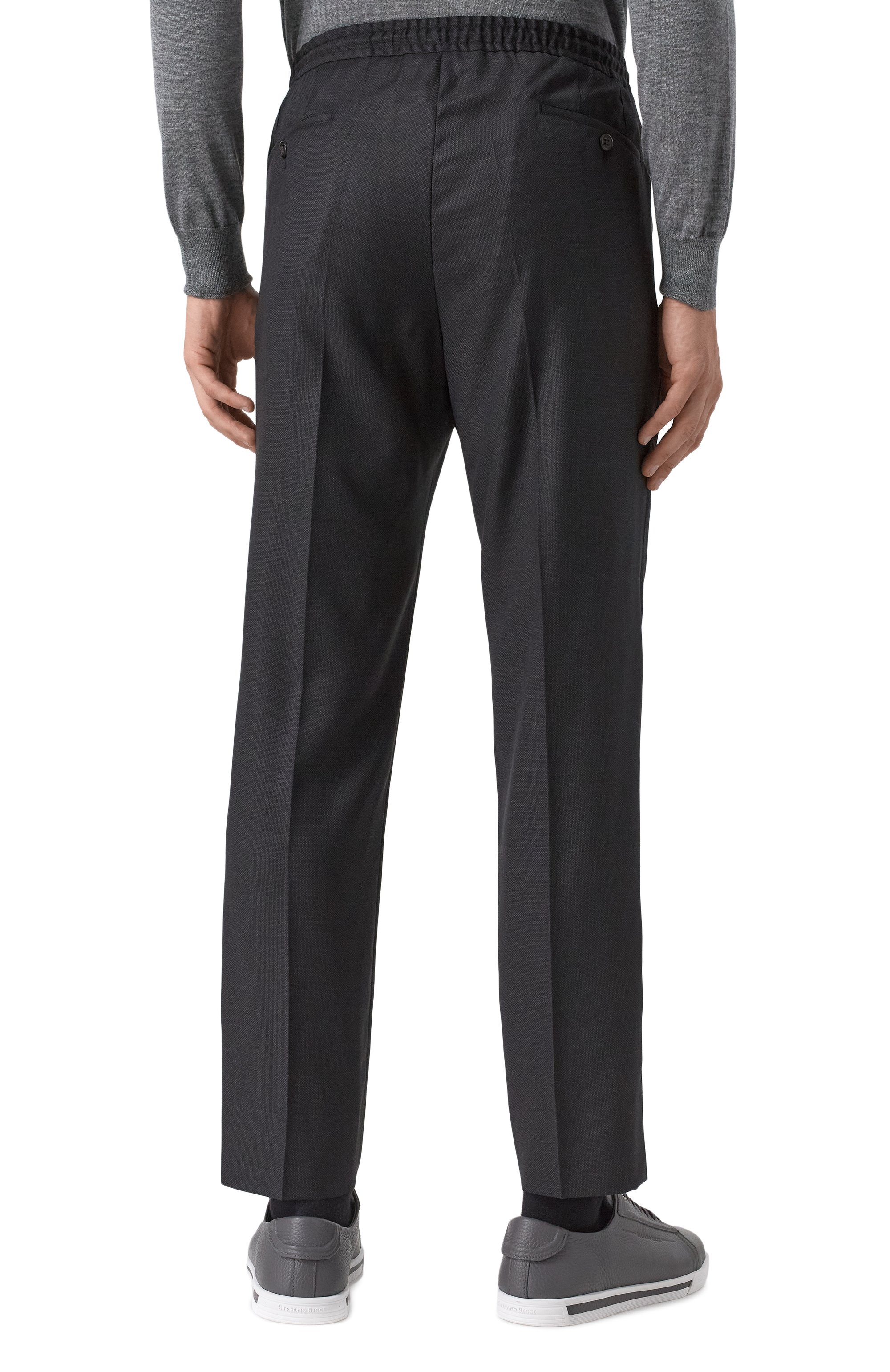 Шерстяные брюки CORNELIANI, арт. 254L25-2517281, фото 4