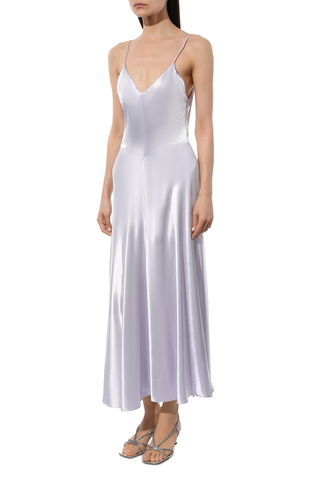 Атласное платье MIU MIU, арт. MF4501-D92-F0014, фото 3