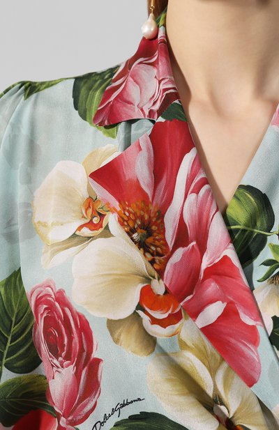 Шелковый комбинезон DOLCE & GABBANA, арт. F6H4VT/IS1A4, фото 5