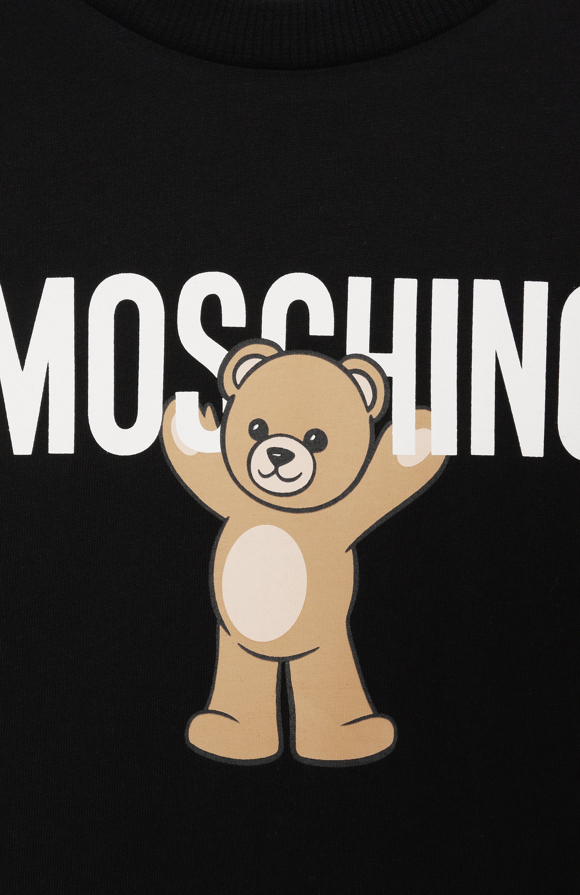 Хлопковая футболка MOSCHINO, арт. HMM05G/LAA10/4-8, фото 3