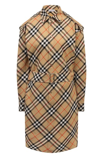 Женское хлопковое платье BURBERRY, арт. 8086610