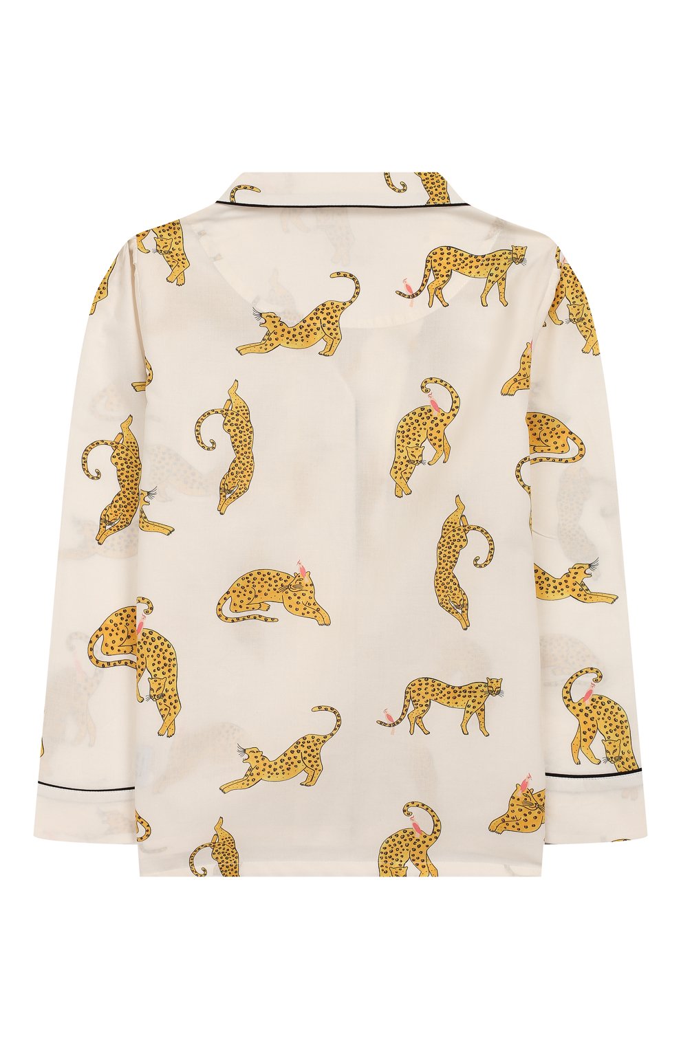 Хлопковая пижама LITTLE YOLKE, арт. AW19-12C-PL-I/1-8Y, фото 4