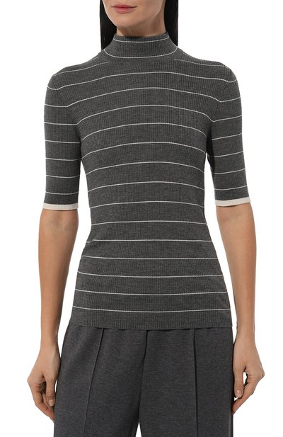 Водолазка из шерсти и кашемира BRUNELLO CUCINELLI, арт. M14818004, фото 3