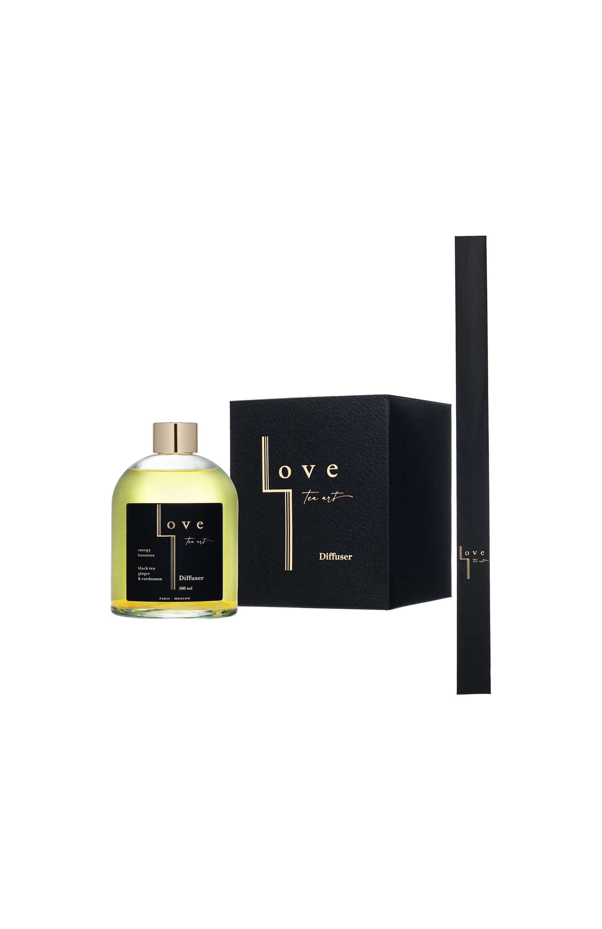 Диффузор "черный чай, имбирь и кардамон" (500ml) LOVE TEA ART, арт. 4603805891680, фото 3