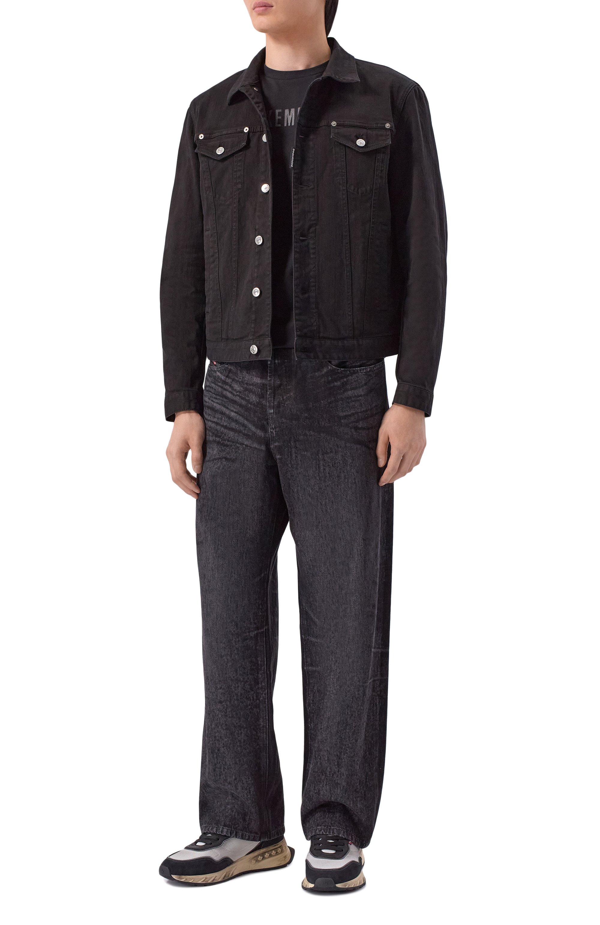 Хлопковая футболка DIRK BIKKEMBERGS, арт. BMT1584, фото 2