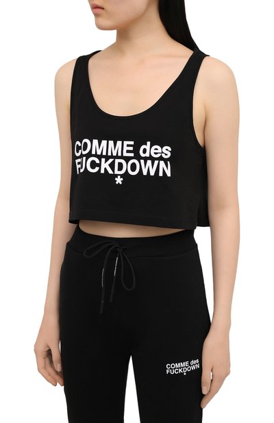 Хлопковый топ COMME DES FUCKDOWN, арт. CDFD1348, фото 3