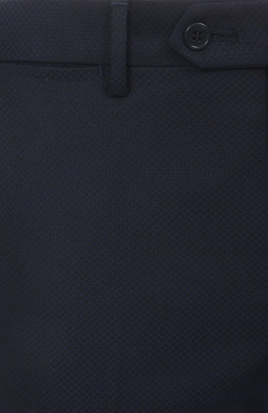 Брюки из шерсти и хлопка Emporio Armani EM000032/TE13605 Синий  EM000032/TE13605 Фото 6