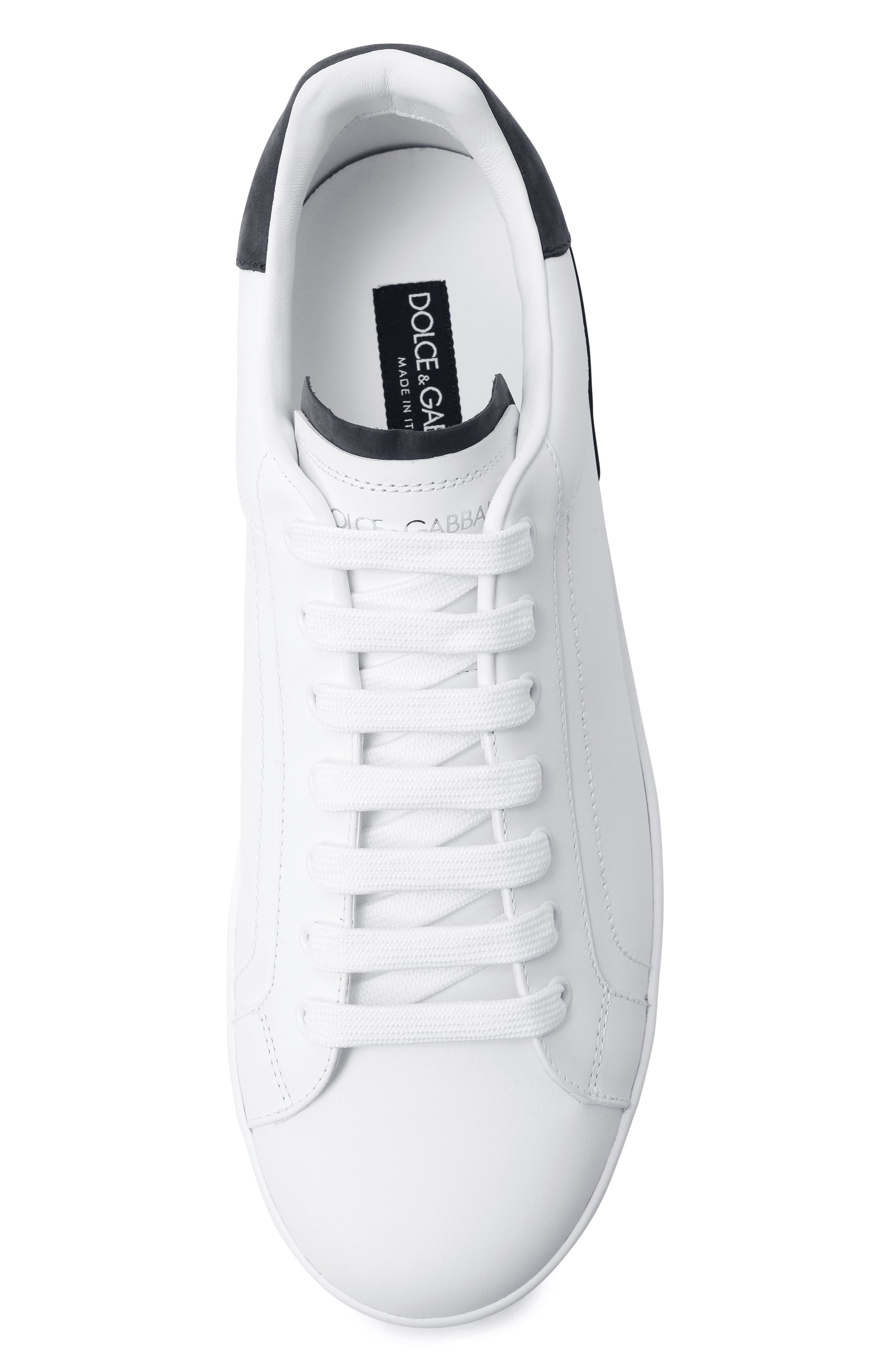 Кожаные кеды portofino DOLCE & GABBANA, арт. CS2278/AF218, фото 5