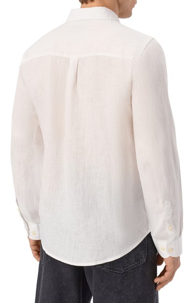 Льняная рубашка AERONAUTICA MILITARE белого цвета по цене 18050 руб., арт. CA1321UCT03089, фото 4 Льняная рубашка AERONAUTICA MILITARE, арт. CA1321UCT03089, фото 4