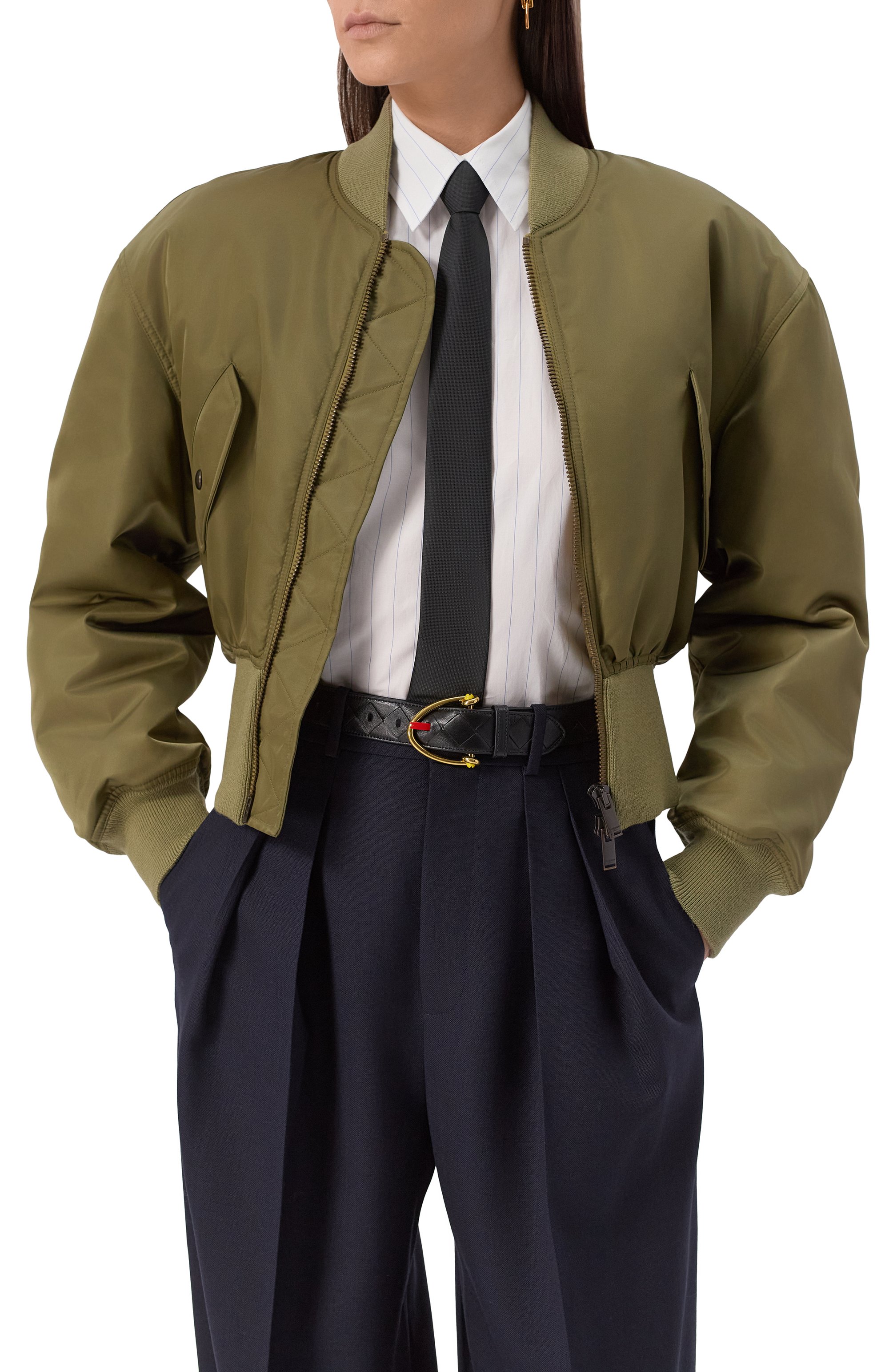 Кожаный ремень BOTTEGA VENETA, арт. 818900/VCPP5, фото 2