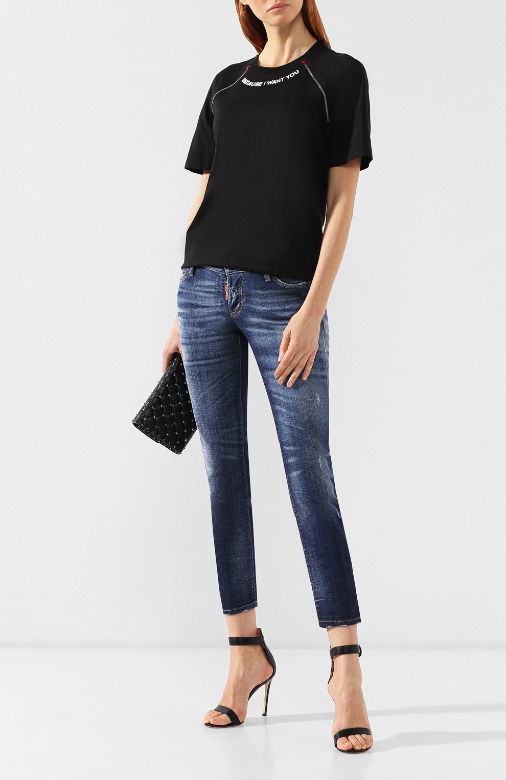 Хлопковая футболка DSQUARED2, арт. S75GC0959/S22427, фото 2