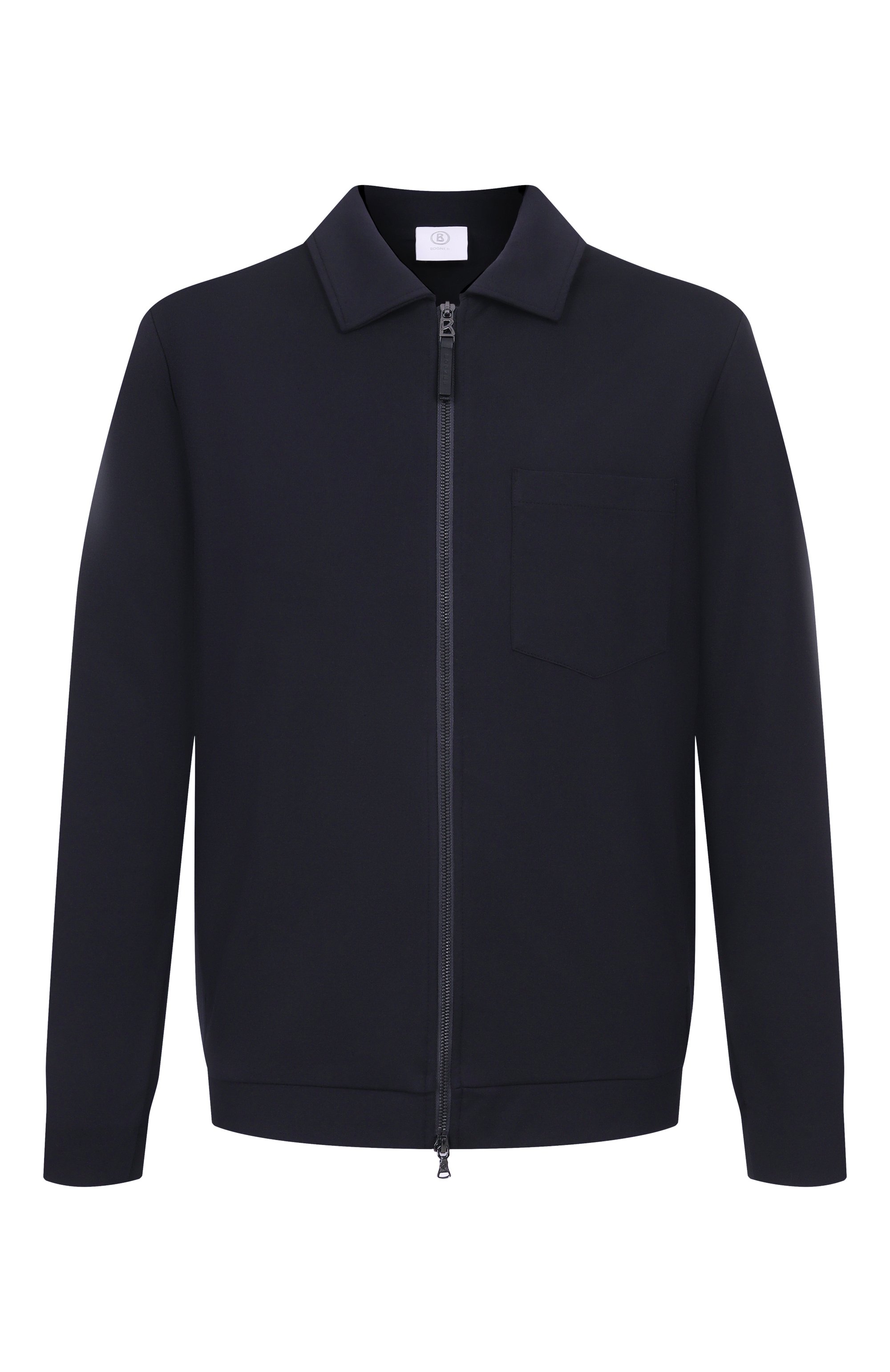 Куртка из вискозы BOGNER темно-синего цвета по цене 48300 руб., арт. 88309360, фото 1 Куртка из вискозы BOGNER, арт. 88309360, фото 1