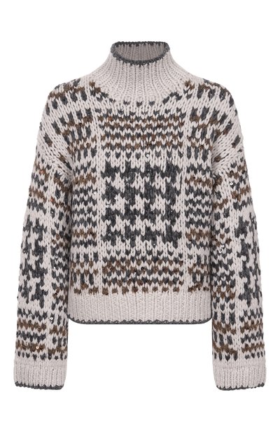 Женский кашемировый свитер BRUNELLO CUCINELLI, арт. M52637504