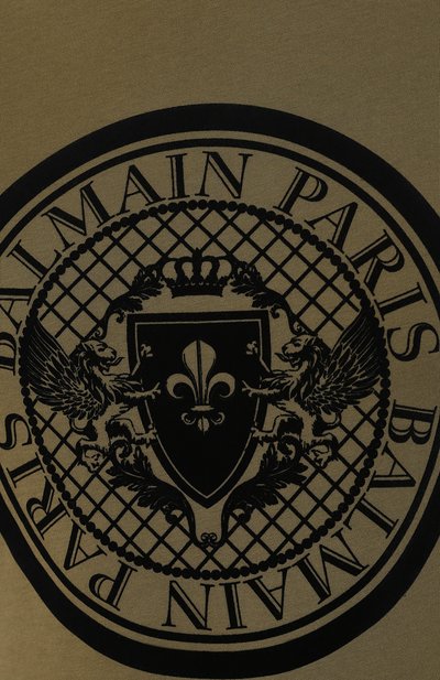 Хлопковая футболка BALMAIN, арт. TH11135/I216, фото 5