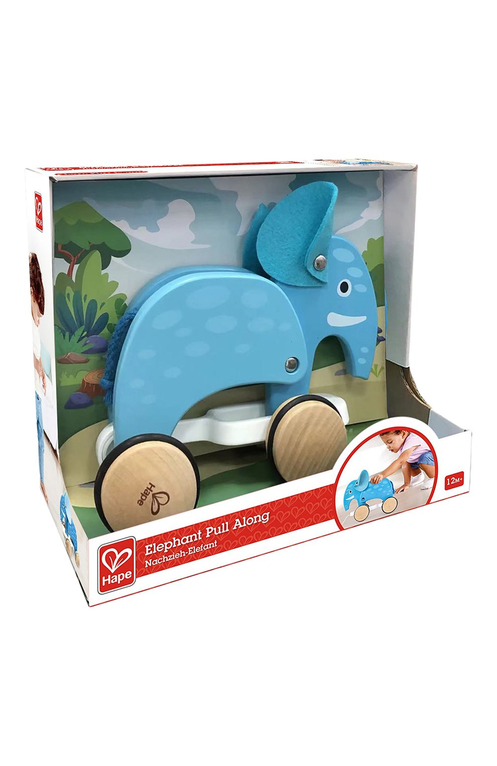 Игрушка-каталка зверики HAPE, арт. E0916_HP, фото 3