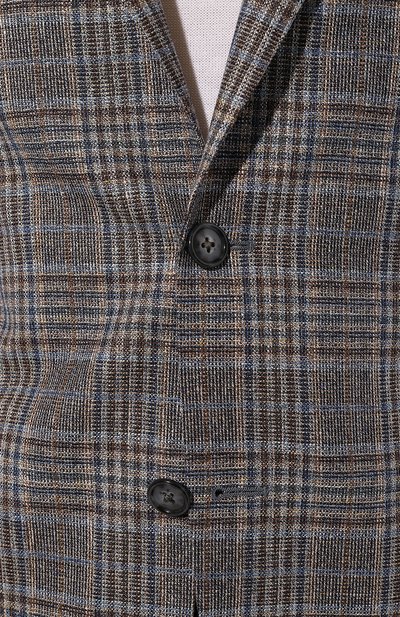 Пиджак из шелка и шерсти CORNELIANI, арт. 916008-3116215, фото 5