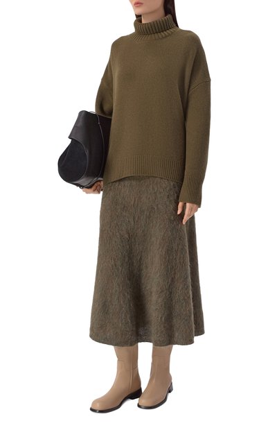 Кожаные сапоги avenue 25 SERGIO ROSSI бежевого цвета по цене 145000 руб., арт. B15630/MMVN13, фото 3 Кожаные сапоги avenue 25 SERGIO ROSSI, арт. B15630/MMVN13, фото 3