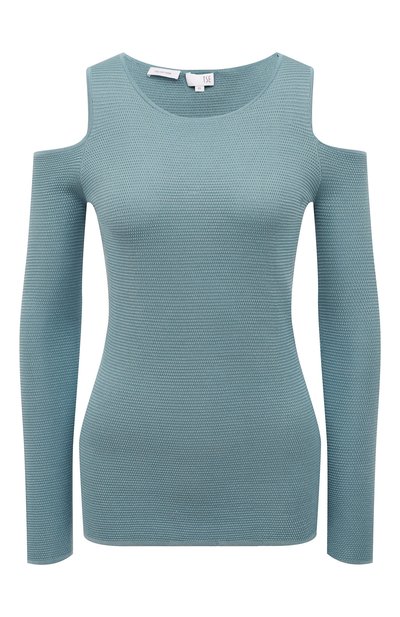 Шелковый пуловер с разрезами на плечах TSE, арт. TWK216S18B, фото 1