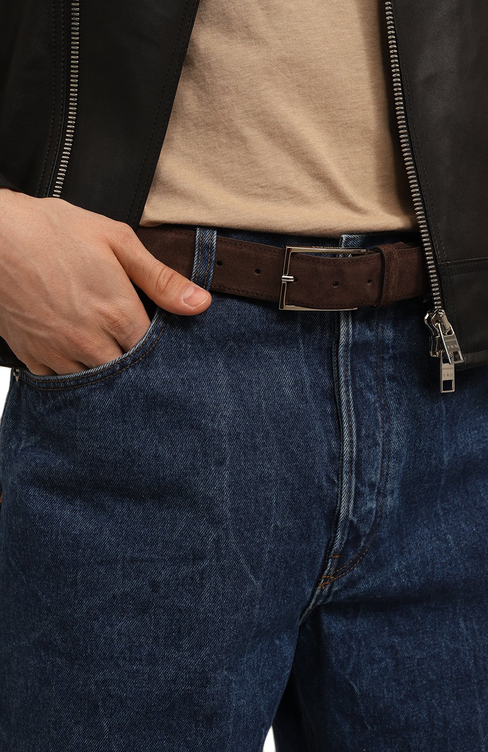 Замшевый ремень DOUCAL'S, арт. DC0001SIGMUF1069, фото 2