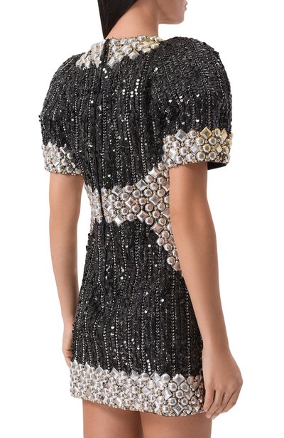 Платье с отделкой пайетками DOLCE & GABBANA, арт. 0102/F6NP1Z/GD37D, фото 3