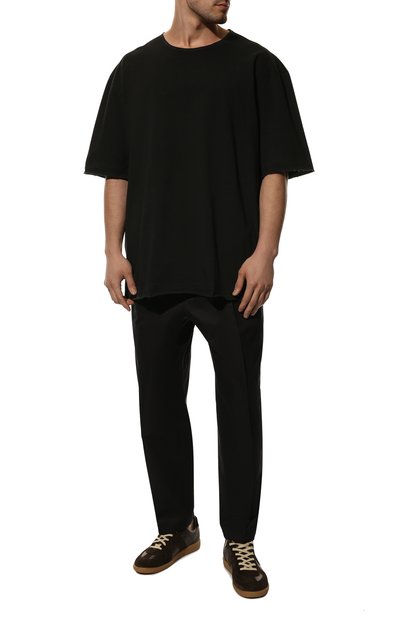 Хлопковая футболка MAISON MARGIELA темно-серого цвета по цене 43750 руб., арт. S50GC0668/S23883, фото 2 Хлопковая футболка MAISON MARGIELA, арт. S50GC0668/S23883, фото 2