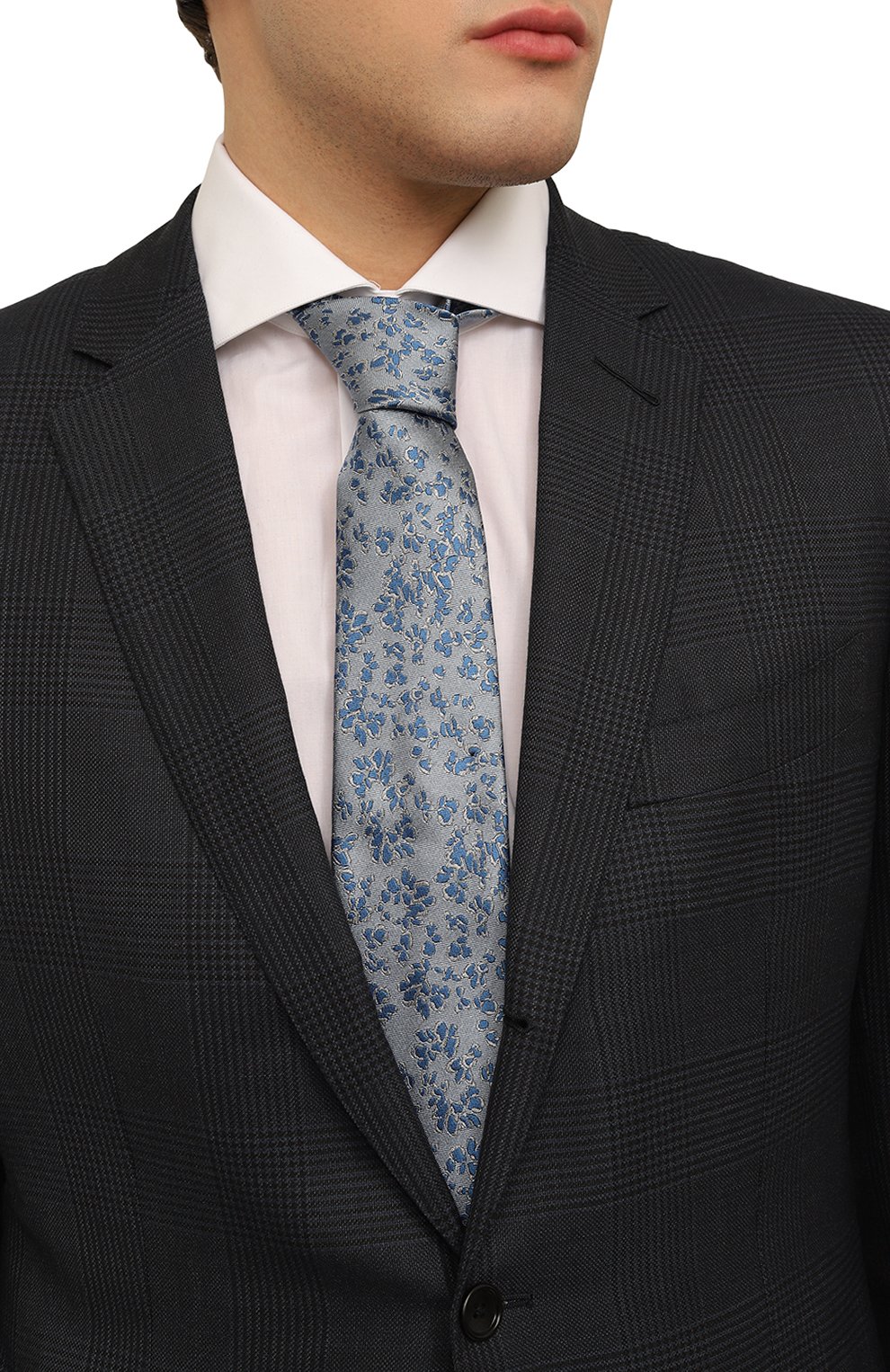 Шелковый галстук CANALI, арт. 18/HJ03977, фото 2