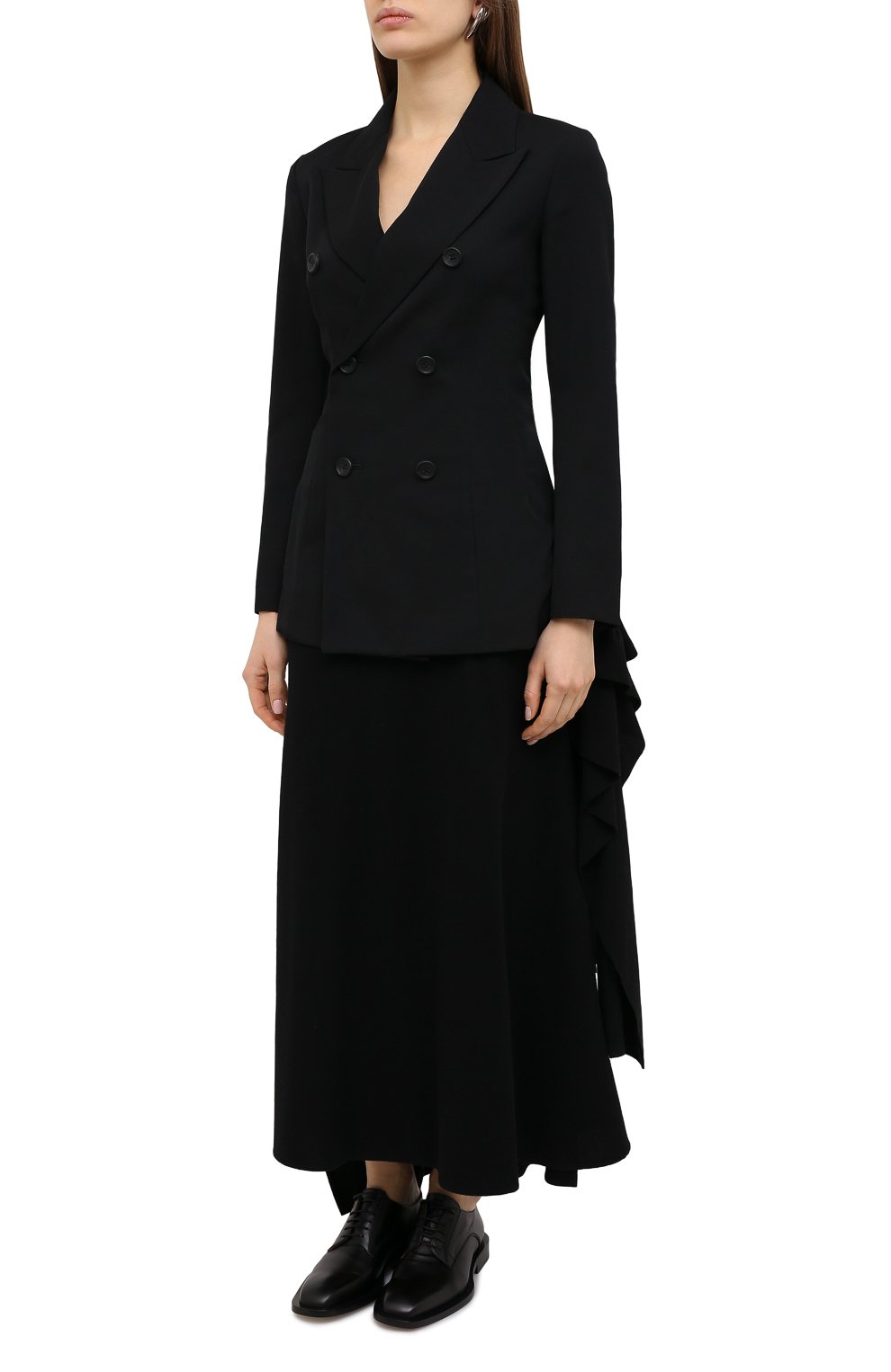 Шерстяной жакет YOHJI YAMAMOTO, арт. FR-J01-803, фото 3