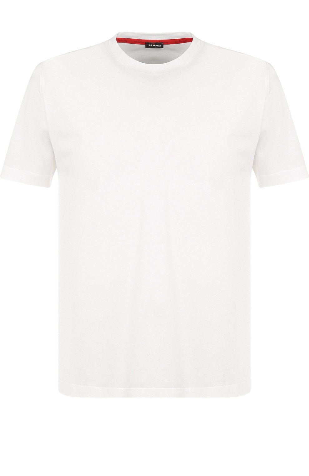 Хлопковая футболка с круглым вырезом KITON, арт. UK843/ME18HE30003, фото 1