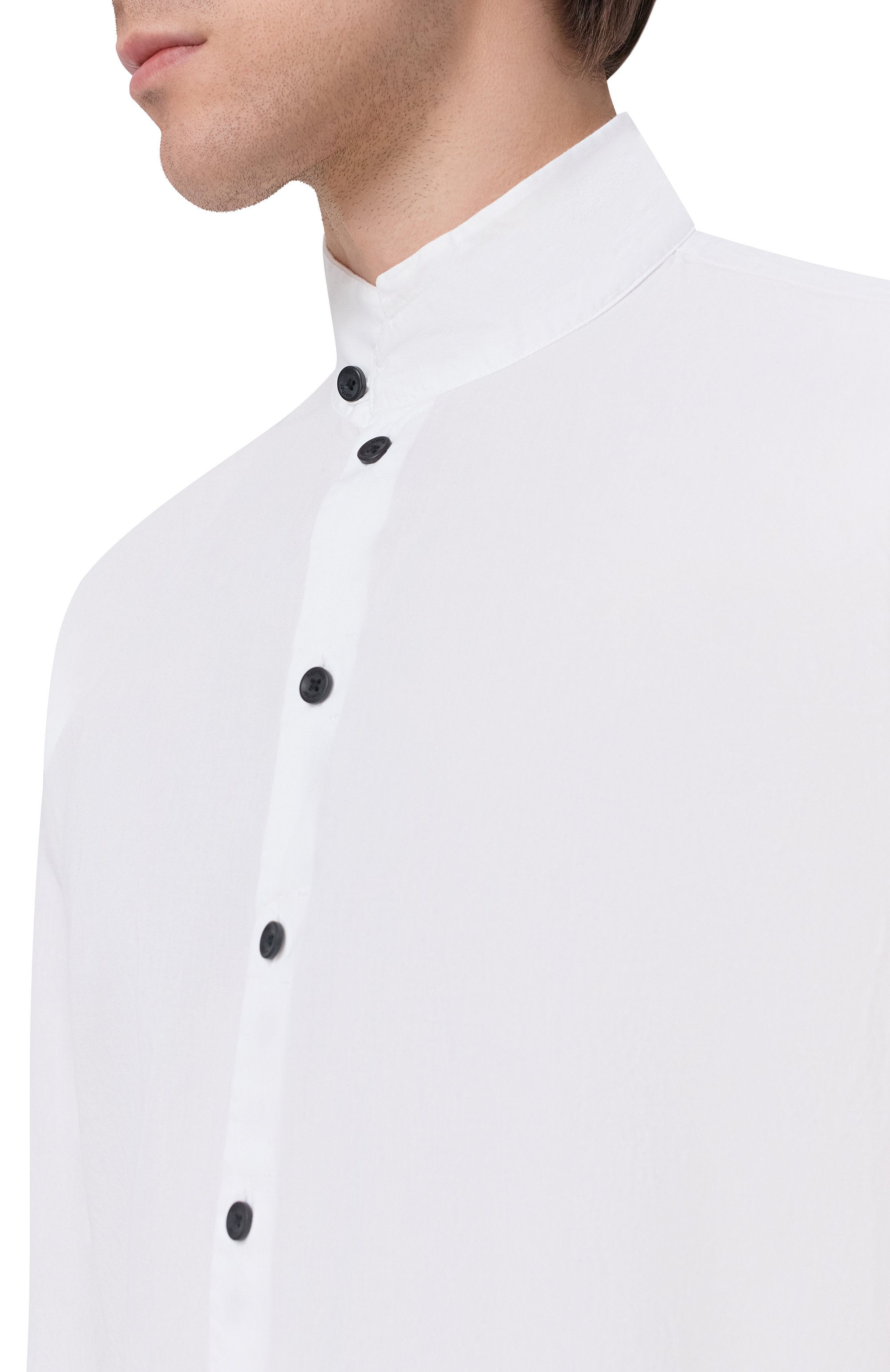 Хлопковая рубашка HANNES ROETHER, арт. MIL29SKE.3030, фото 5