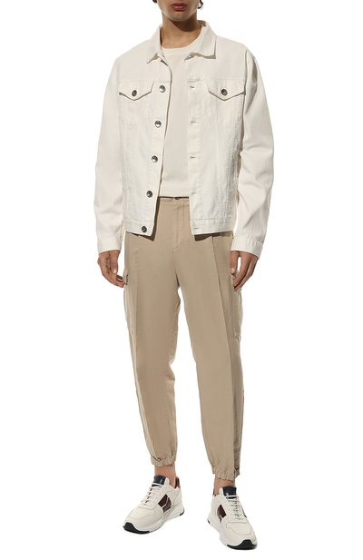 Кожаные кроссовки MORESCHI, арт. 44095/221/M0VIE/GUANT0/TAPE, фото 2