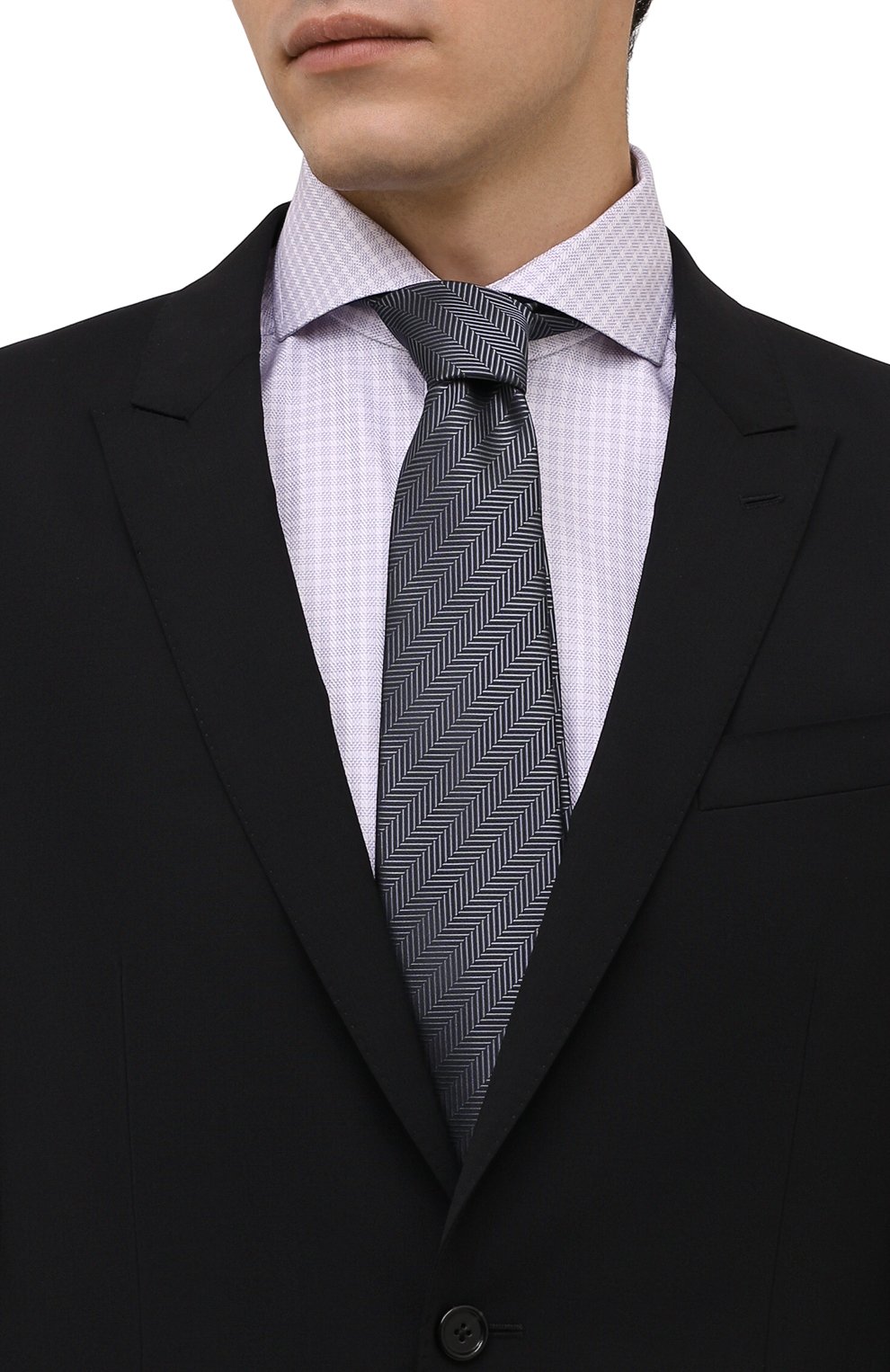 Шелковый галстук LANVIN, арт. 11501/TIE, фото 2