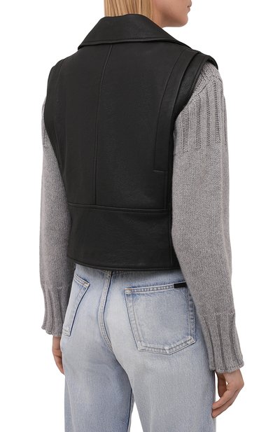 Кожаный жилет MICHAEL MICHAEL KORS, арт. MU1202CFAM, фото 4