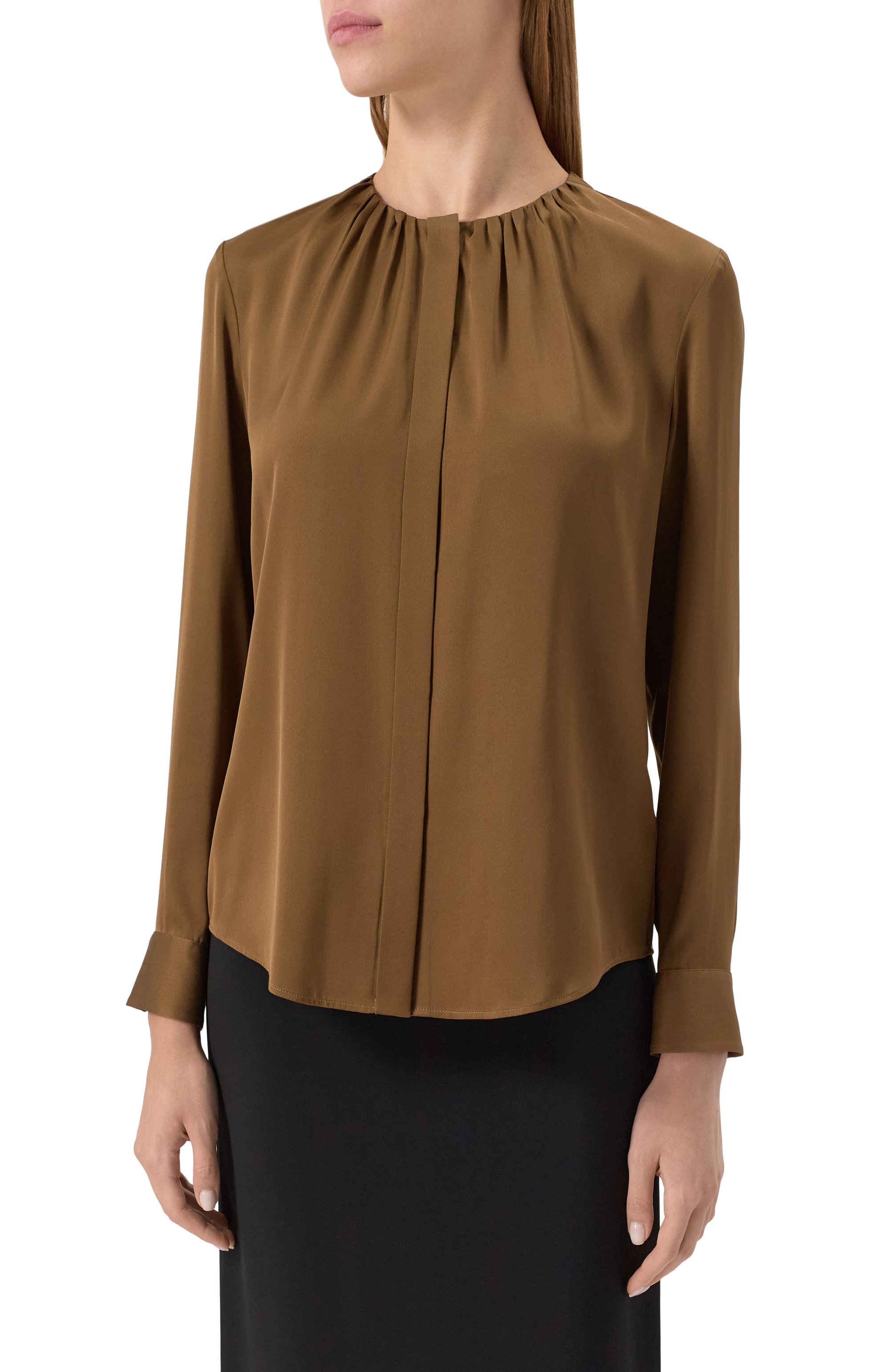 Шелковая блузка BOSS, арт. 50538481, фото 3